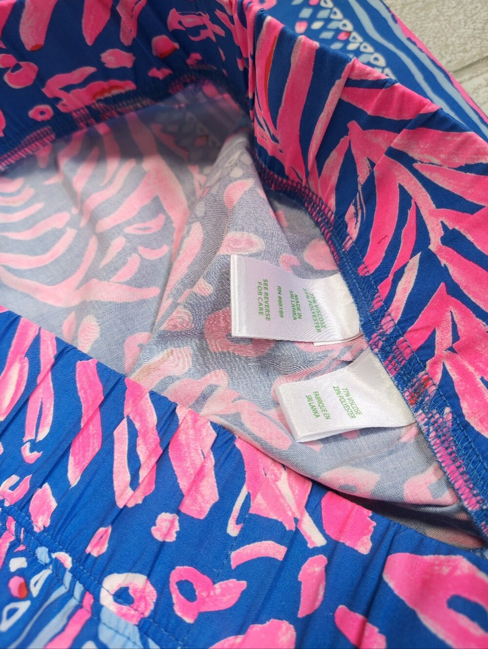 Lilly Pulitzer Bal Harbour Mid Rise Palazzo Pants - Picture 8 of 11
